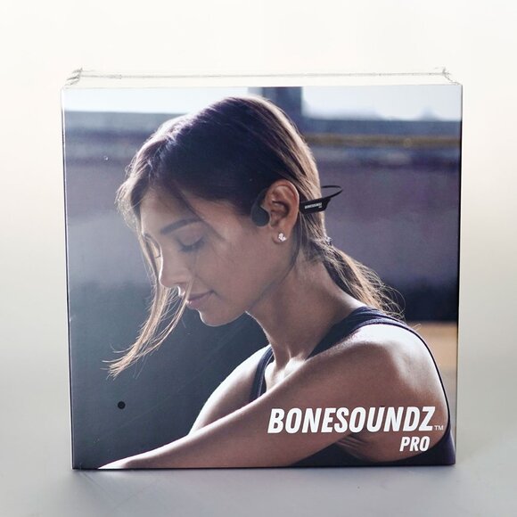 NIB BoneSoundz Pro, Bone Conduction Waterproof Headphones with Music Storage - Picture 2 of 4